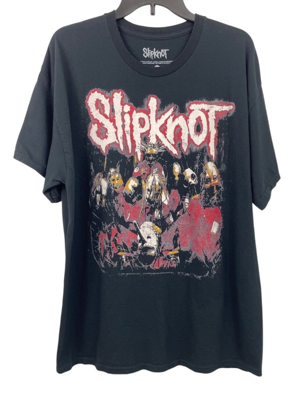 Slipknot 2023 Tour T-Shirt Black XL Band Merch Graphic Front & Back Prints